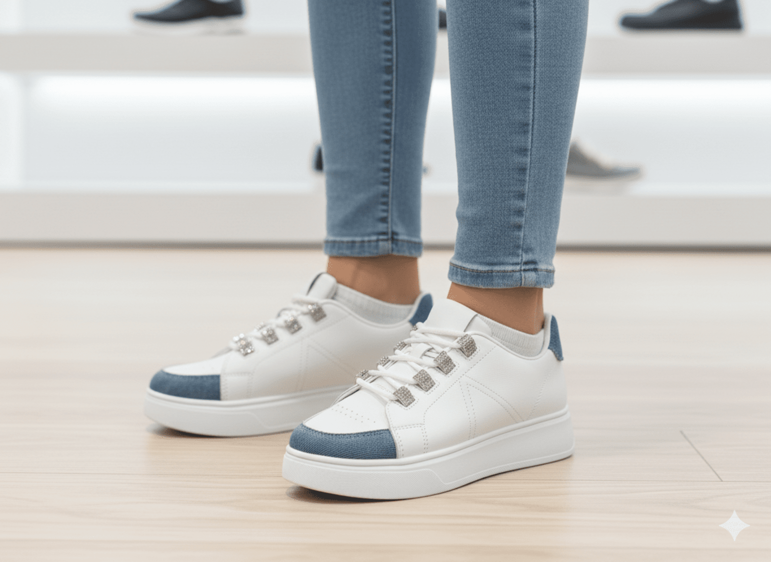 Zapatilla Mujer Jeans - 2