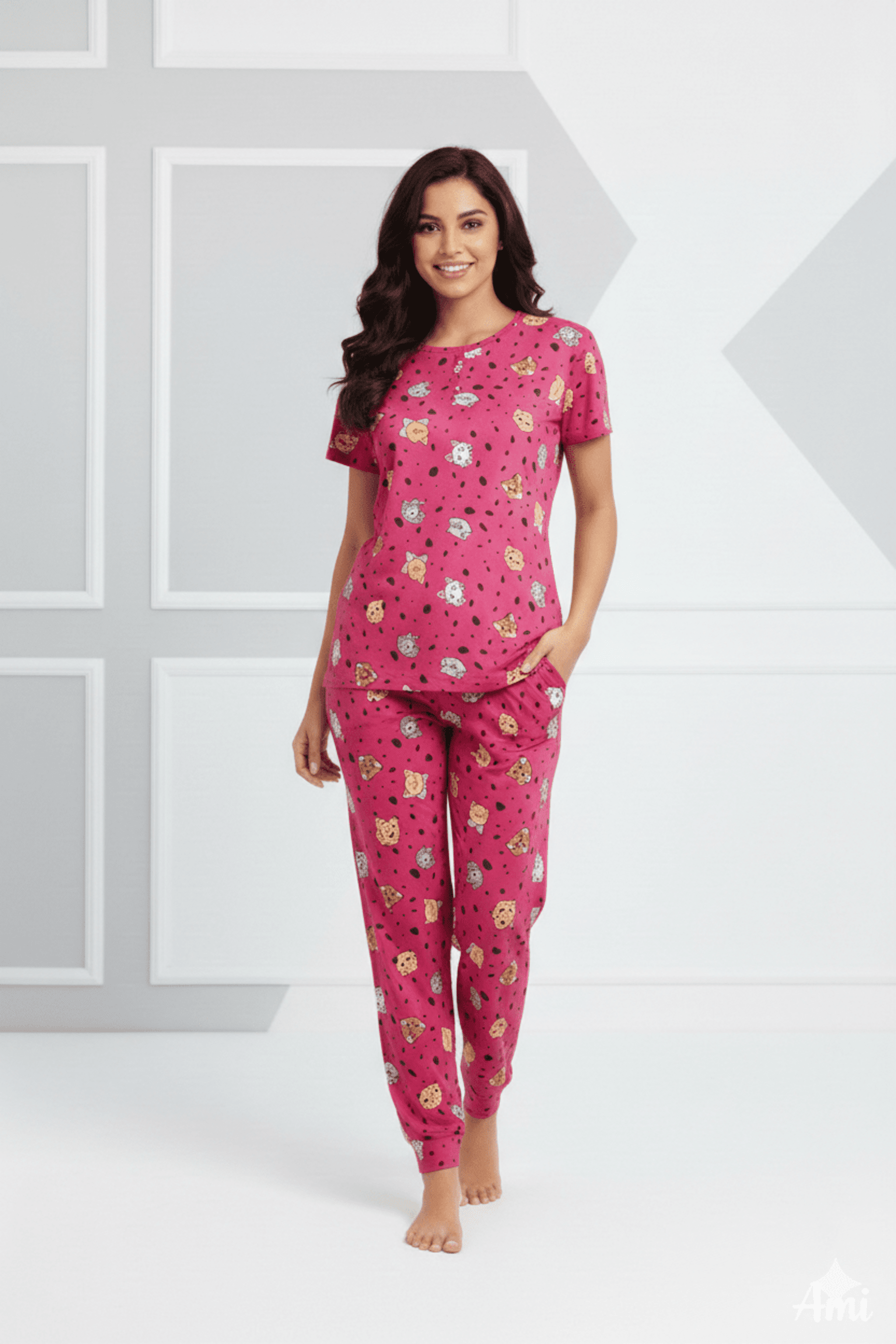 Pijama Mujer Gatitos - 2